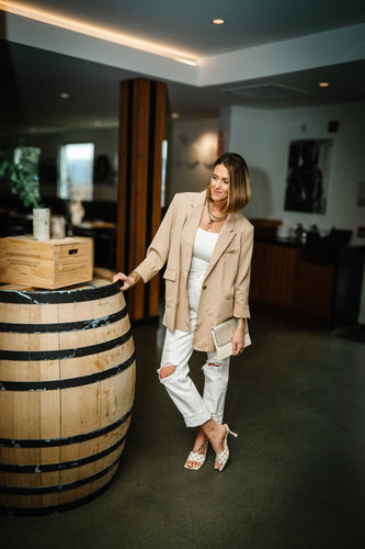 Beige is Best Blazer 90023