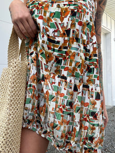 Colourful Parachute Dress 00064