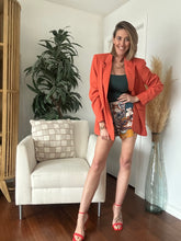Load image into Gallery viewer, Burnt orange Blazer 00012