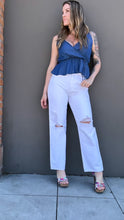 Load image into Gallery viewer, Denim details tank 90037