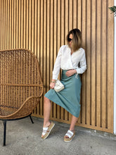 Load image into Gallery viewer, White Linen Blouse 00049