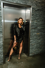 Load image into Gallery viewer, Bad Girl Leather Blazer 30009