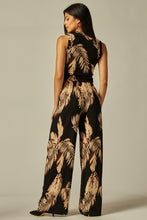 Load image into Gallery viewer, Crinkle summer Palm print pant 50036
