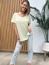 Load image into Gallery viewer, Moss Knit tee 00014