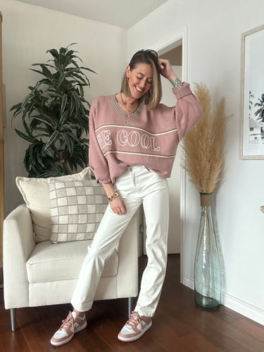 White Faux Leather Pants 00050