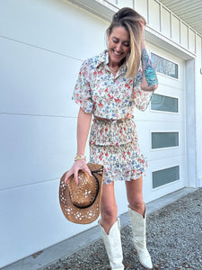 Floral Blouse 00077