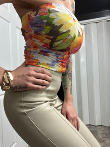 Floral Tube Top 00031