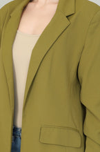 Load image into Gallery viewer, Moss green Blazer 00010