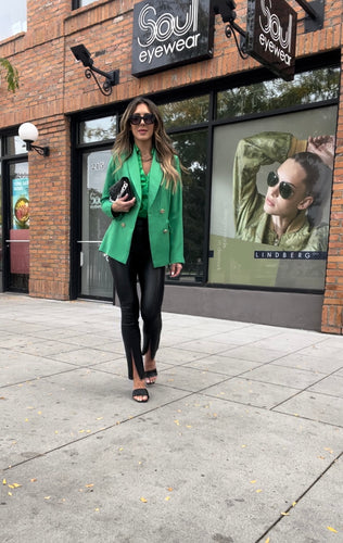 Boss Babe Blazer Kelly Green 00035