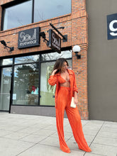 Load image into Gallery viewer, Orange crepe set 00185