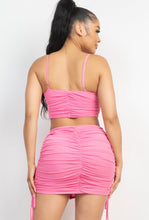 Load image into Gallery viewer, Hot Pink mesh Skirt 90011