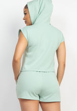 Load image into Gallery viewer, Sage sweat set 00112