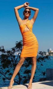 Orange Neon Hot Stuff Dress 25147