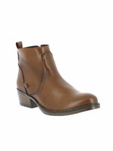 Load image into Gallery viewer, Western Ankle Boot brown