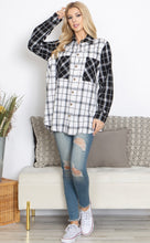 Load image into Gallery viewer, Plaid Shirt Dress 20162